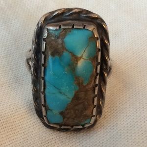 Navajo Royston Turquoise Ring Estate Collection